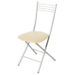 Стул Сатурн (складной), мягкое сиденье/жесткая спинка, 865*400*550, экокожа