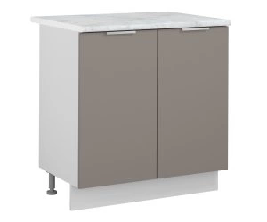 *набор стол Рабочий Латте, 2 дв. 850*600*800