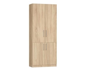 Шкаф Ника 0 ящ 4 дв, бельевой, створки: 2, 2219*410*800