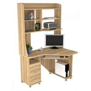 компьютерный Стол ящ справа, с надстройкой, 1940*900*1400