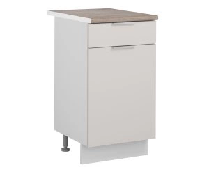 *набор стол Рабочий Латте универсальный, 1 дв., 1 ящ., 855*600*450