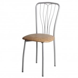 Стул Лилия, мягкое сиденье/жесткая спинка, 890*410*510, экокожа