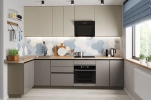 Кухонный Комплект Мокко, угловой, размер 2875*1575