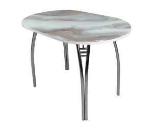 Стол Паук, 760*1100*700, стекло/ЛДСП