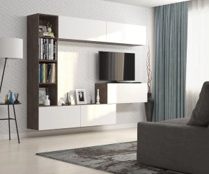 Гостиная Аризона 6, с подвесной тумбой, *340*2180