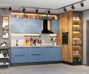 Кухонный Комплект Монако, прямой, размер 2600*