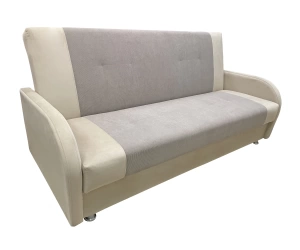 Диван Нежность 1, прямой, раскладной, книжка, пружинный блок Боннель, сп. место: 1270*1880