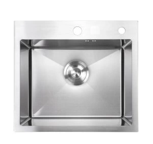 мойка врезная, нержав. сталь, прямоугольная, 450*500