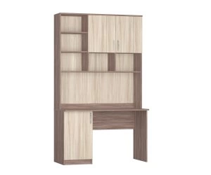 письменный Стол Студент, с тумбой, с надстройкой, 2050*600*1200