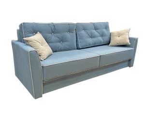 Диван Миндаль, прямой, раскладной, шаговый, независимый пружинный блок, сп. место: 1600*2000