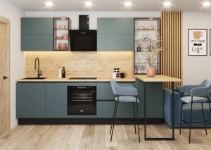 Кухонный Комплект Шалфей, прямой, размер 3050*