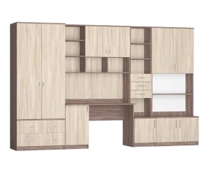 Гарнитур Студент 3,2, прямая, 2050*600*3200