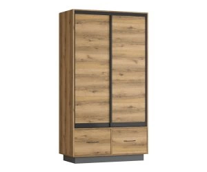 Шкаф-купе Лофт 3 , 2100*600*1200, двери: ЛДСП/ЛДСП