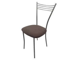 Стул Хлоя, мягкое сиденье/жесткая спинка, 900*410*520, велюр