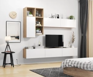 Гостиная Аризона 2, с подвесной тумбой, *340*2400