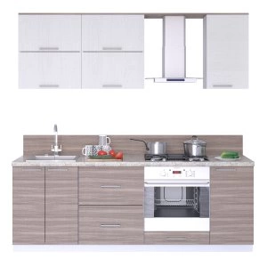 Кухонный Комплект Джарра 1, прямой, размер 2200*