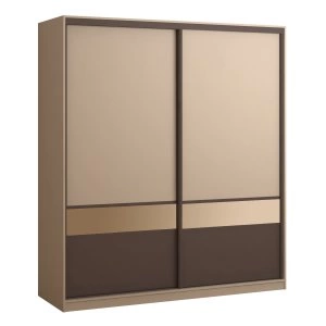 Шкаф-купе Софт, 2411*647*1948, двери: комби/комби