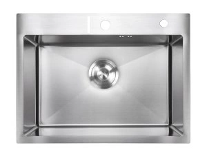 мойка врезная, нержав. сталь, прямоугольная, 480*650