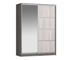 *набор Шкаф-Купе Стильный 2.1, 2411*647*1640, двери: зерк/комби