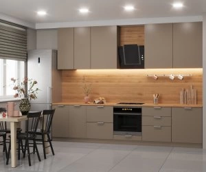 Кухонный Комплект Тирамису, прямая, размер 3200*600