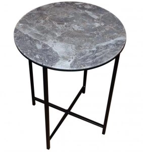 придиванный Стол М87, круглый,  , 610*480*480, стекло