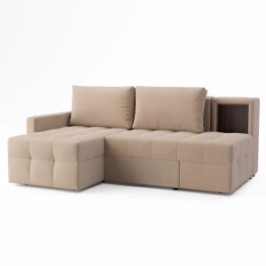 Диван Кёльн, угловой 7, раскладной, поворотный, независимый пружинный блок, сп. место: 1520*1970