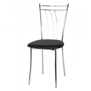 Стул Премьер, мягкое сиденье/жесткая спинка, 890*410*510, экокожа