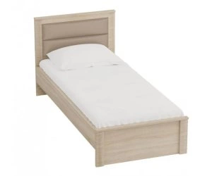 Кровать Элана, сп. место: 900*2000, изголовье: МДФ/экокожа, основание: ортопедическое