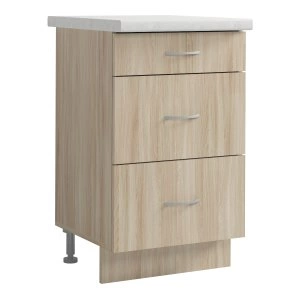 Стол Рабочий Альфа, 3 ящ., 850*600*400