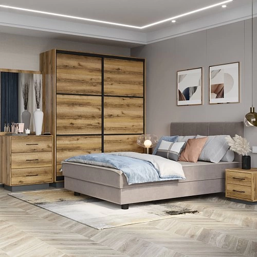 Лофт в спальне