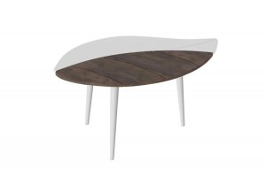 журнальный стол СЖ 17, фигурная,  , 486*951*536, МДФ