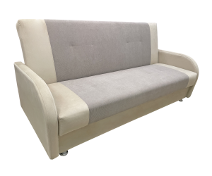 Диван Нежность 1, прямой, раскладной, книжка, пружинный блок Боннель, сп. место: 1270*1880