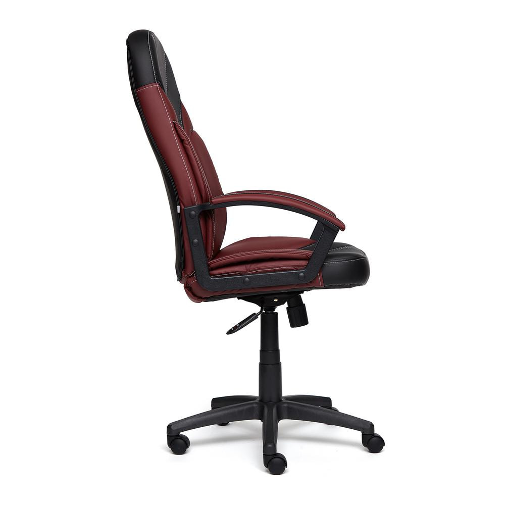 Кресло Офисное Twister 1330*490*620 (, черный/бордо к/з, в пакетах)