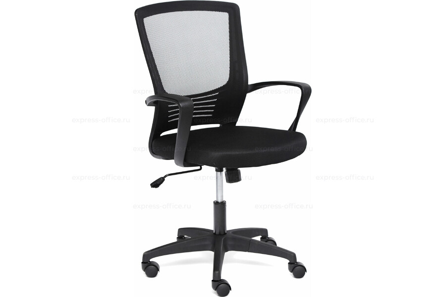 Кресло Офисное IZY 1020*460*590 (, черный ткань, в пакетах)