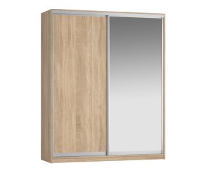 *набор Шкаф-Купе Персей, 2411*647*1948, двери: зерк/ЛДСП