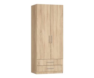 Шкаф Ника 2 ящ, платяной, створки: 2, 2219*505*800