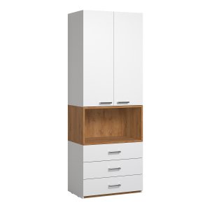 Стеллаж Стиль 1 ниша на комоде 2219*505*800