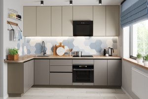 Кухонный Комплект Мокко, угловой, размер 2875*1575