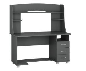 компьютерный Стол 409, с тумбой, с надстройкой, 1490*700*1400