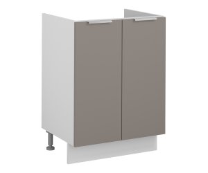 *набор тумба под накл мойку Латте, 2 дв. 850*600*600