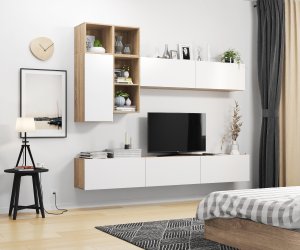 Гостиная Аризона 1, с подвесной тумбой, *340*2400