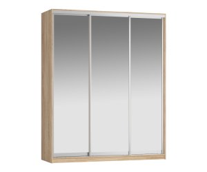 *набор Шкаф-Купе Персей, 2411*647*1948, двери: зерк/зерк/зерк