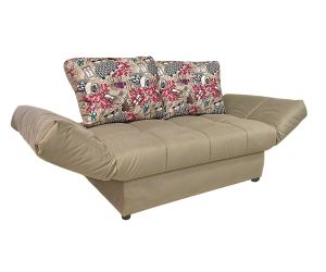 Диван Милана 2, прямой, раскладной, клик-кляк, ппу, сп. место: 850*2000