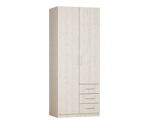 Шкаф Ника 3 ящ справа, платяной, створки: 2, 2219*600*900