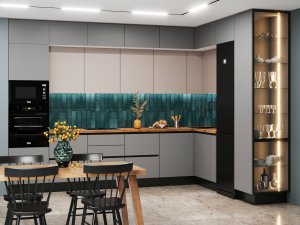 Кухонный Комплект Сатору, угловой, размер 3600*2500