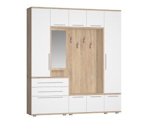 Прихожая Неаполь 3, прямая, 2220*405*2000