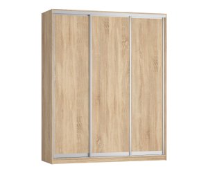 *набор Шкаф-Купе Персей, 2411*647*1948, двери: ЛДСП/ЛДСП/ЛДСП