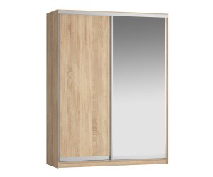 *набор Шкаф-Купе Персей, 2411*647*1837, двери: зерк/ЛДСП