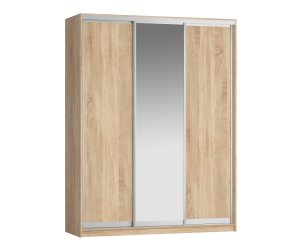 *набор Шкаф-Купе Персей, 2411*647*1837, двери: ЛДСП/зерк/ЛДСП