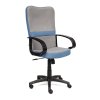 Кресло Офисное СН757 610*330*730 (, серый/синий ткань, в пакетах)